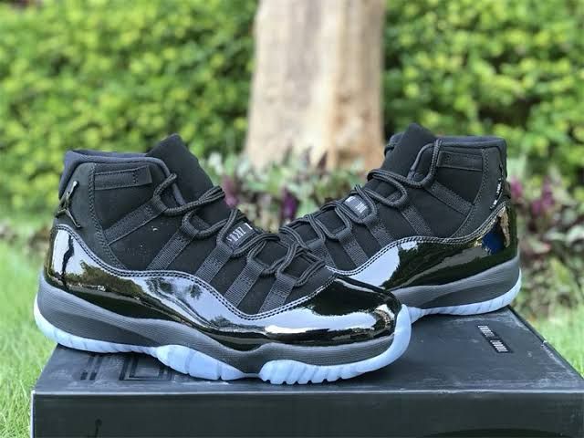Jordan 11 all black quality mens J11 shoes sneakers