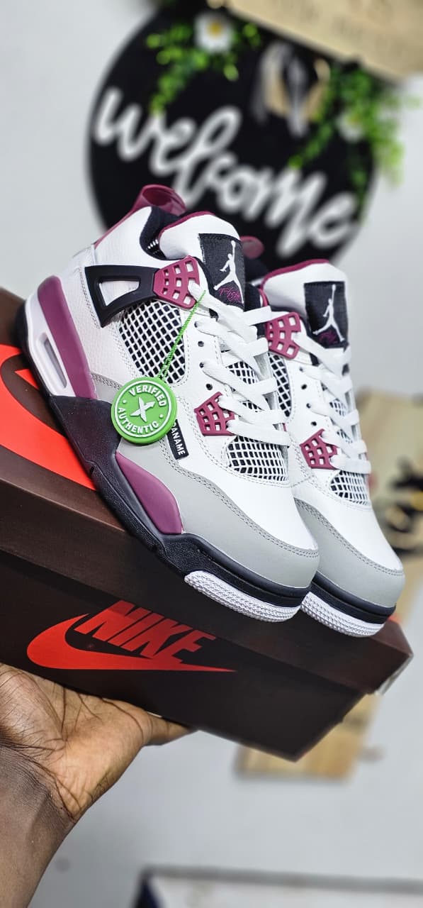 Jordan 4S first leather unisex mens women J4S shoes sneakers