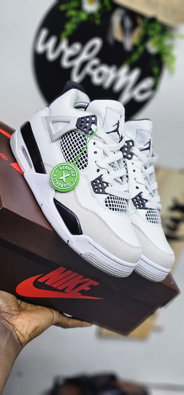 Jordan 4S first leather unisex mens women J4S shoes sneakers