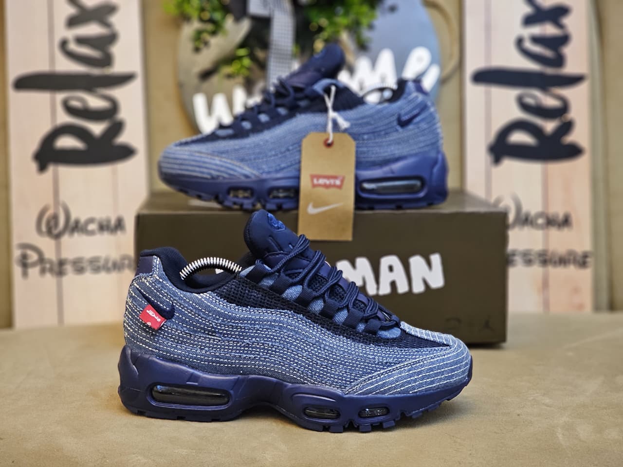 Air max 95 levis unisex airmax 95 levis shoes sneakers