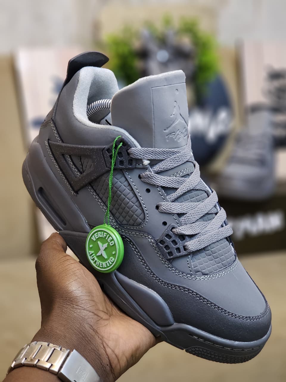 J4 wet cement Jordan 4 IV wet cement unisex shoes sneakers