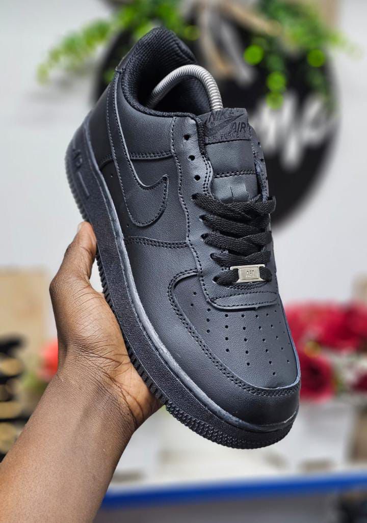Airforce 1 shoes sneakers unisex black air force all ages airforce flat shoes sneakers AF1 shoes