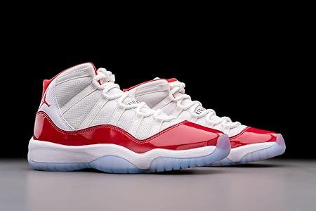 Jordan 11 cherry Air Jordan 11 Retro 'Cherry' Varsity Red J11 Sneakers fashion shoes sneakers