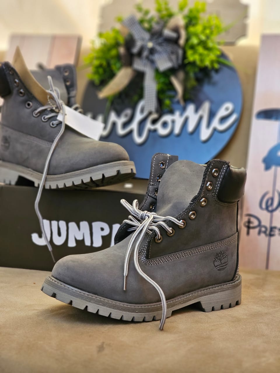 Timberland mens quality chocolate leather timberland boots