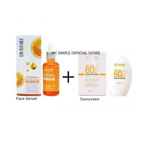 Dr. Rashel Vitamin C Face Serum + Sunscreen
