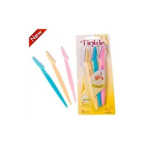 Tinkle Eyebrow Shaper Facial Hairs Razor Multicolor- 3pcs