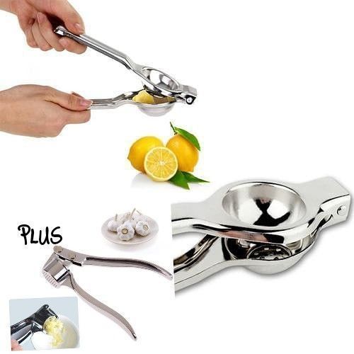 1 Pc Lemon Squeezer + 1 Pc Free Garlic Crusher