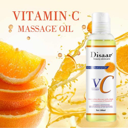 Disaar Vitamin C Oil Natural Body Face Moisturizing Brightening