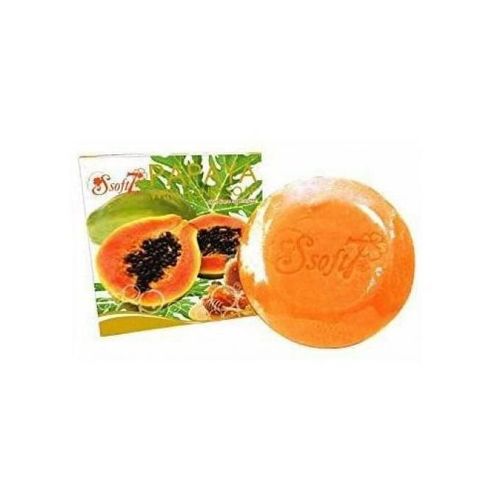 S Soft Tumeric Soap With Honey/ Papaya With Honey