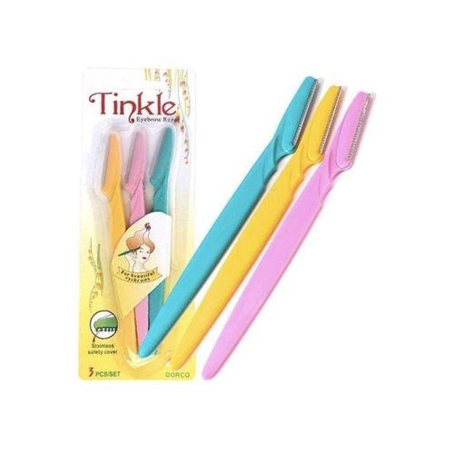 Tinkle Eyebrow Shaper Razor- 3pcs
