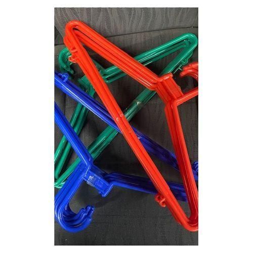 48Pcs Plastic Normal Clothes Hangers 4 Dozens - Mixed Colors