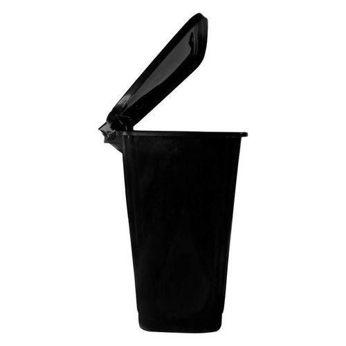 Complast Plastic Biohazard Pedal Dustbin 30 Liter (Black)