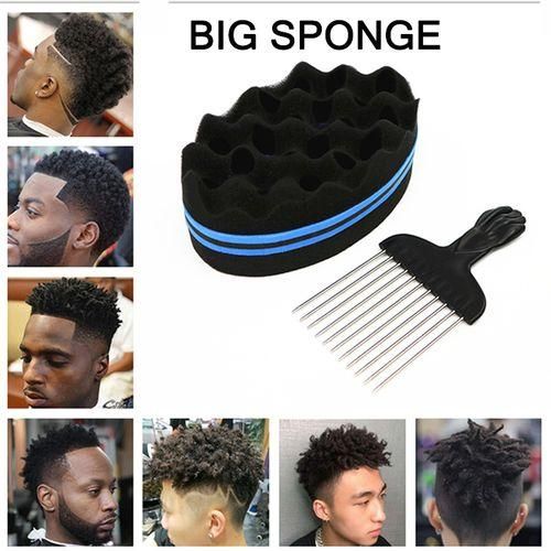 DREADLOCKS FOAM FOR TWIST BIG SPONGE+Afro comb