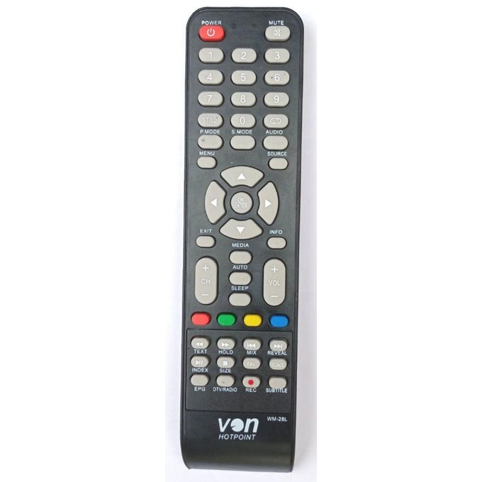 Von Hotpoint remote control