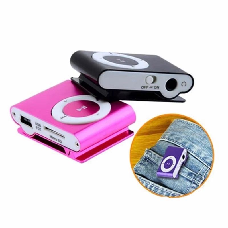 Mini Portable Metal MP3 Players ipods Clip Sports Walkman Music Lightweight