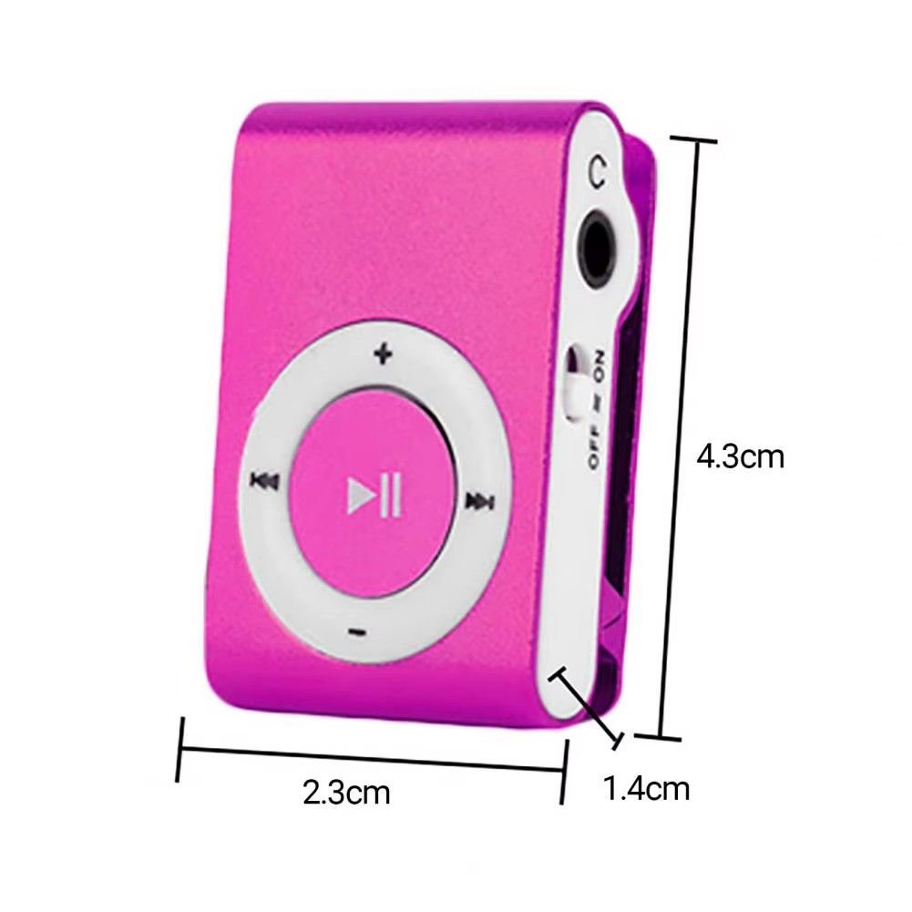 Mini Portable Metal MP3 Players ipods Clip Sports Walkman Music Lightweight