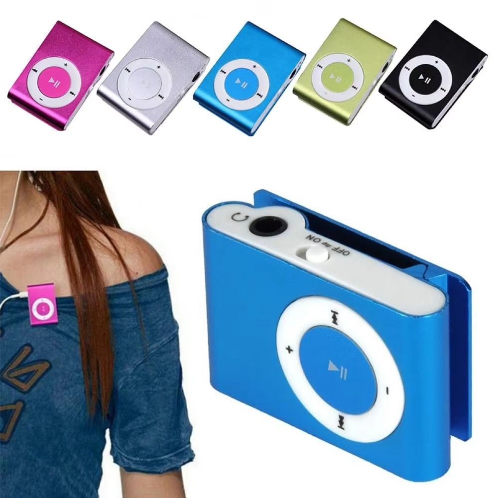 Mini Portable Metal MP3 Players ipods Clip Sports Walkman Music Lightweight