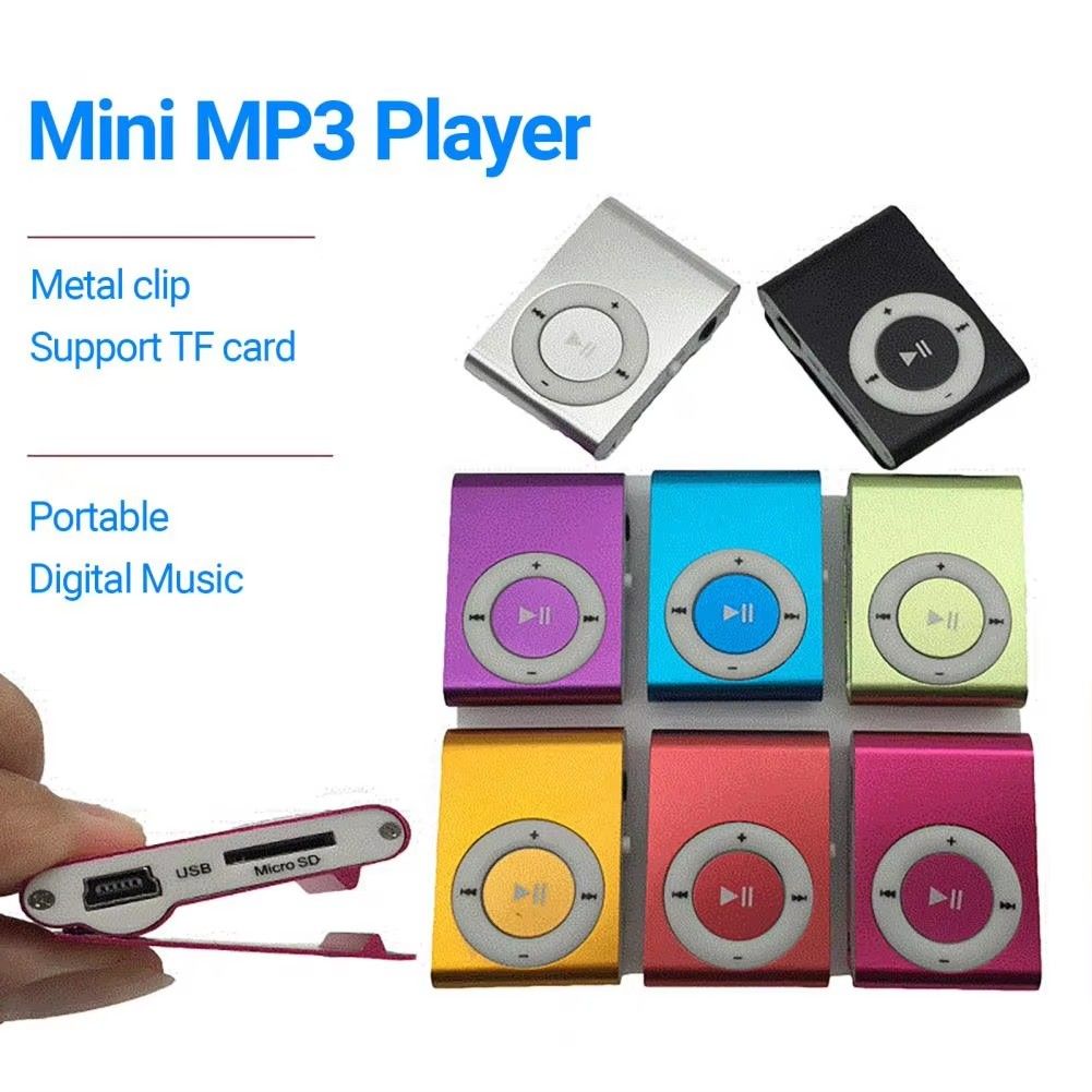 Mini Portable Metal MP3 Players ipods Clip Sports Walkman Music Lightweight