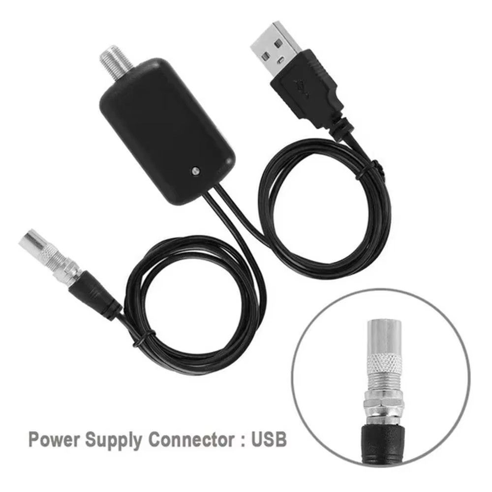 Antenna Amplifier 4K HD TV Professional Amplifier Low Noise Signal Booster TV Antenna Digital Antenna For TV Signal Amplifier