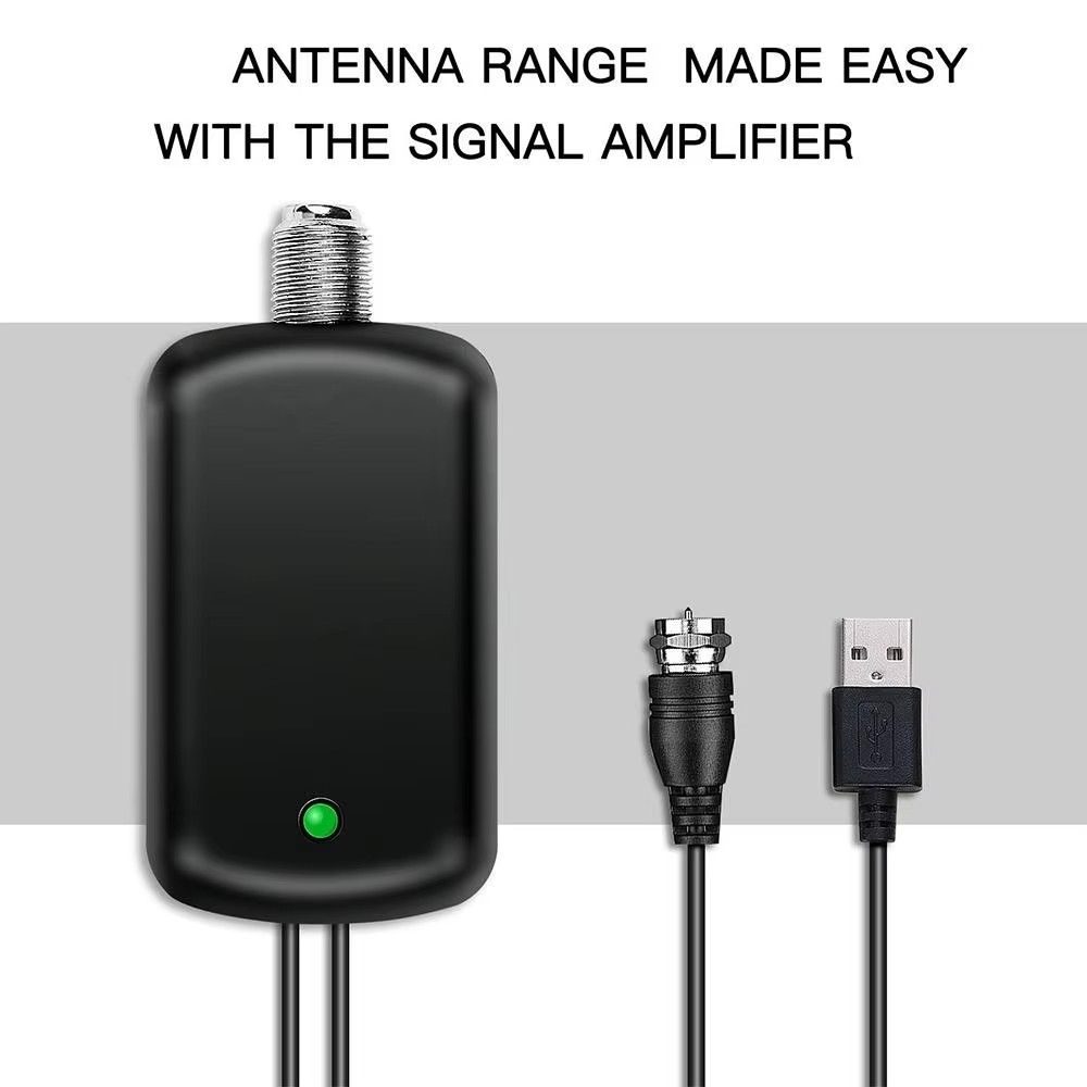 Antenna Amplifier 4K HD TV Professional Amplifier Low Noise Signal Booster TV Antenna Digital Antenna For TV Signal Amplifier