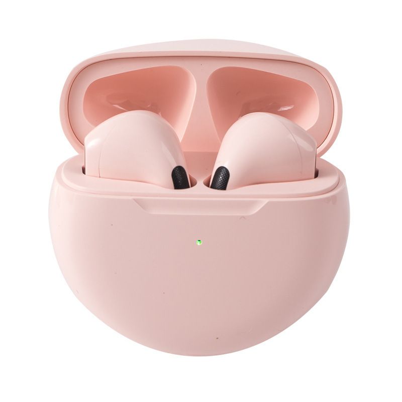 PRO 6 Wireless Bluetooth  Earphones 5.0 Bluetooth Protocol Earplug Type Strong Endurance Gaming Competitive Headphones TWS Running