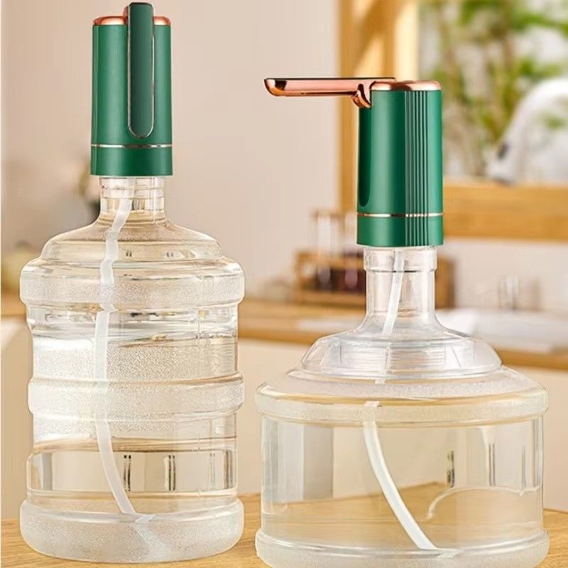Foldable Electric Water Bottle Pump Automatic Dispenser Pump Button Control Portable Electric Water Dispenser