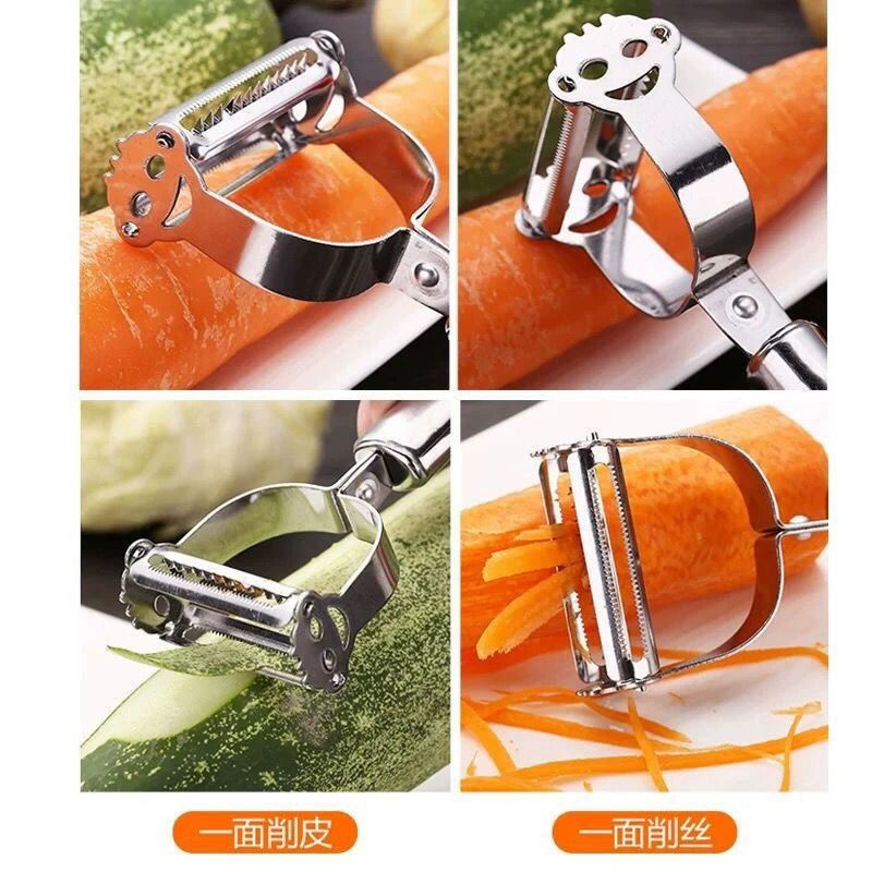 High Quality Stainless Steel Potato Cucumber Carrot Grater Julienne Peeler Vegetables Fruit Peeler Vegetable Slicer