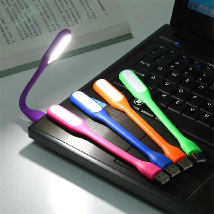 Mini Flexible USB LED Light Lamp Adjustable Portable Lamp for Power Bank PC Laptop Notebook Computer USB Device