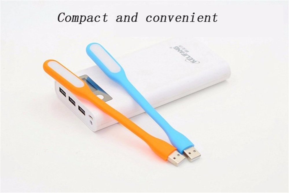 Mini Flexible USB LED Light Lamp Adjustable Portable Lamp for Power Bank PC Laptop Notebook Computer USB Device