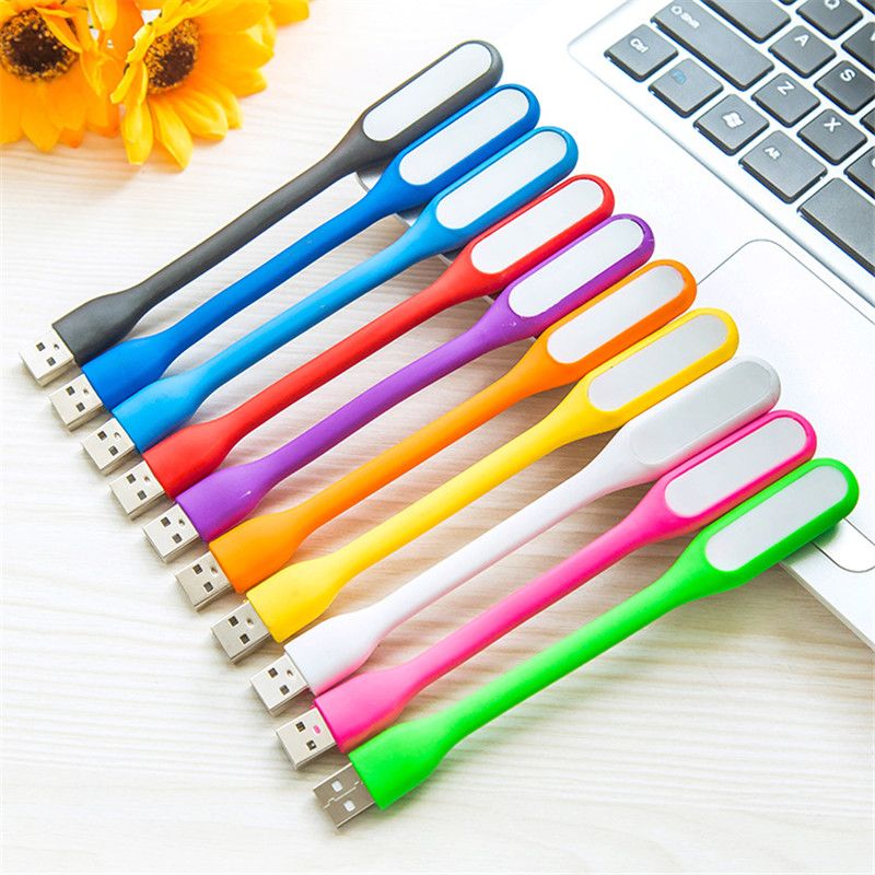 Mini Flexible USB LED Light Lamp Adjustable Portable Lamp for Power Bank PC Laptop Notebook Computer USB Device