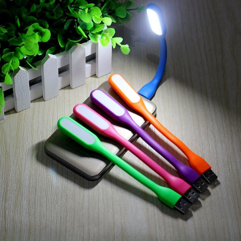 Mini Flexible USB LED Light Lamp Adjustable Portable Lamp for Power Bank PC Laptop Notebook Computer USB Device