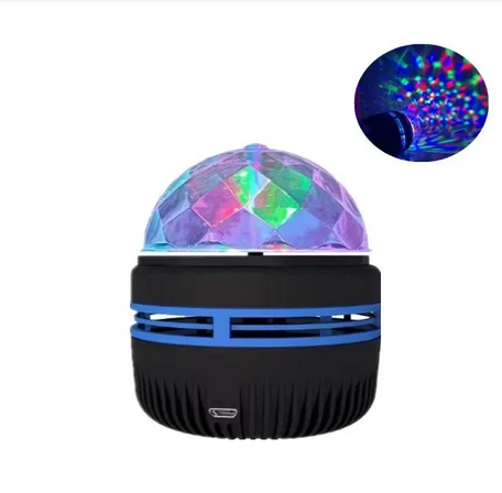 LED Star Galaxy Projector Lamp USB Auto Rotating Magic Ball Moon Light Colorful Starry Sky NightLights For Bedroom Home Decor