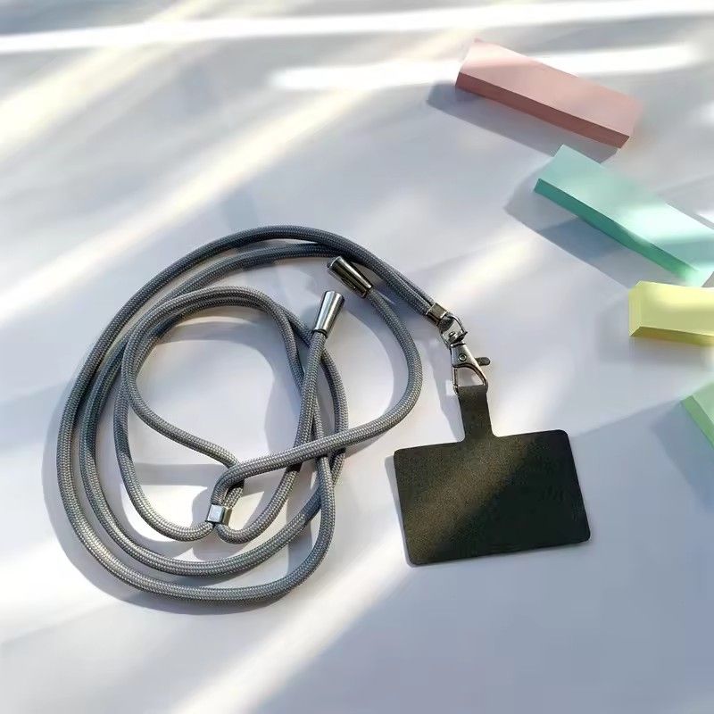 【Clearance Sale】Universal  Adjustable Phone Lanyard Detachable Neck Cord Lanyard Strap Carabiner Compatible Pendant With Card For Mobile Key Fob Color