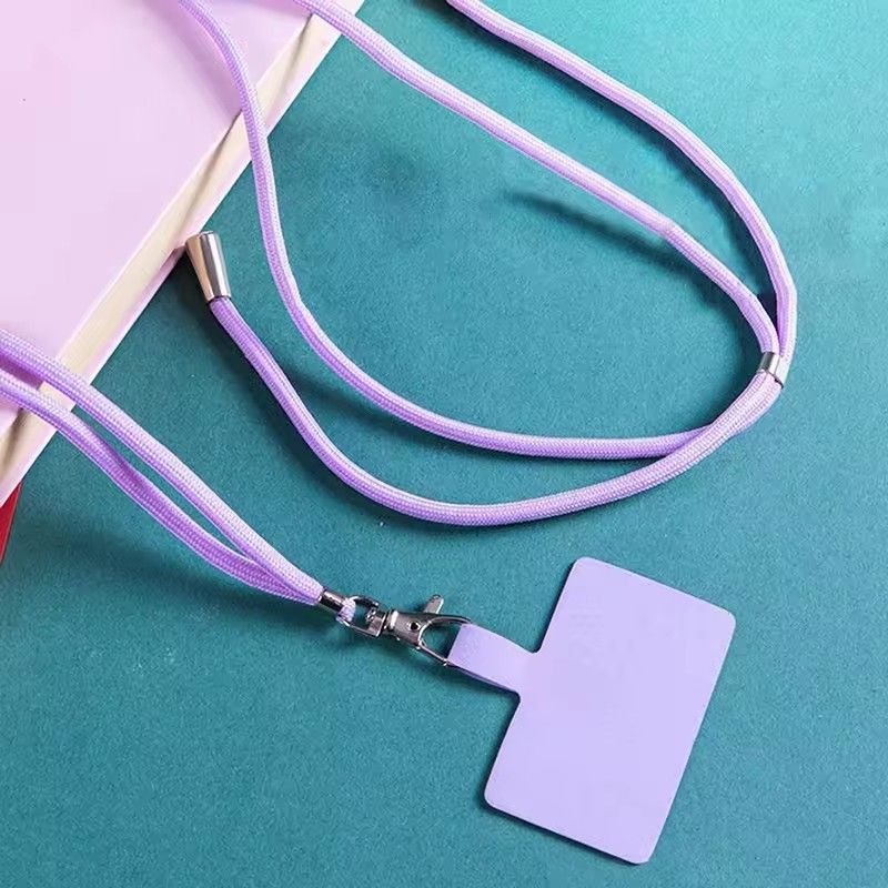 【Clearance Sale】Universal  Adjustable Phone Lanyard Detachable Neck Cord Lanyard Strap Carabiner Compatible Pendant With Card For Mobile Key Fob Color