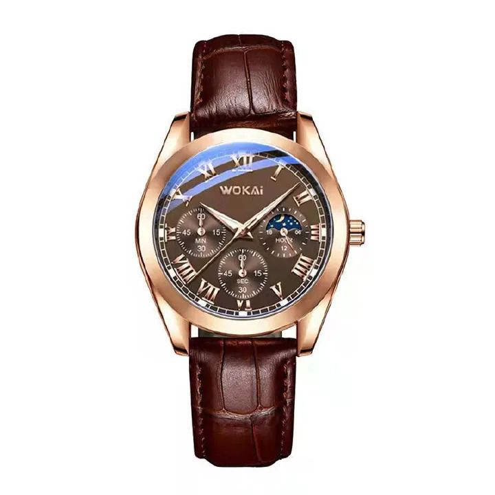 【Clearance Sale】Fashion Leather Watches For Men And Women Retro Watch Non-Mechanical Quartz Business Watches Male Female Wrist Watch