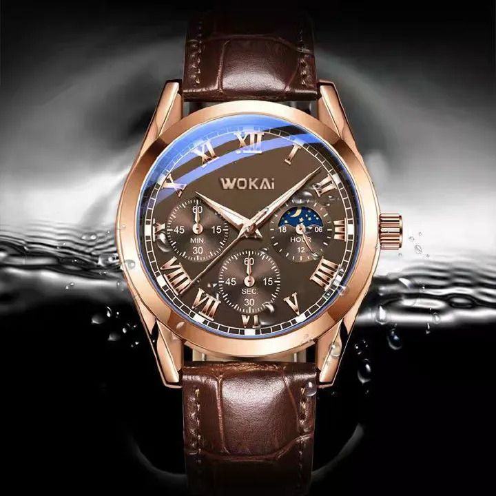 【Clearance Sale】Fashion Leather Watches For Men And Women Retro Watch Non-Mechanical Quartz Business Watches Male Female Wrist Watch