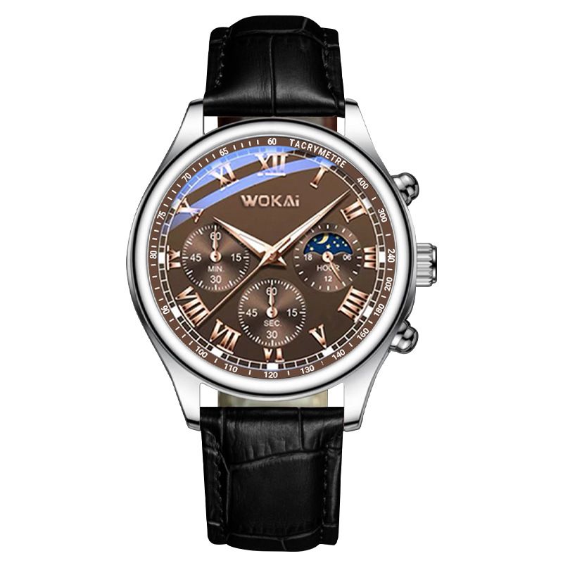 【Clearance Sale】Fashion Leather Watches For Men And Women Retro Watch Non-Mechanical Quartz Business Watches Male Female Wrist Watch
