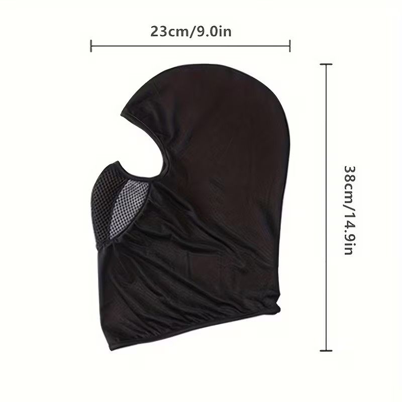 Motorcycle Riding Face Mask Balaclava Face Mask for Cycling & Motorcycle Riding - Breathable, Adjustable Drawstring Design, Durable Polyester，Windproof Dust & Sun Protection