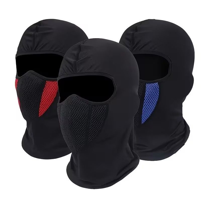 Motorcycle Riding Face Mask Balaclava Face Mask for Cycling & Motorcycle Riding - Breathable, Adjustable Drawstring Design, Durable Polyester，Windproof Dust & Sun Protection