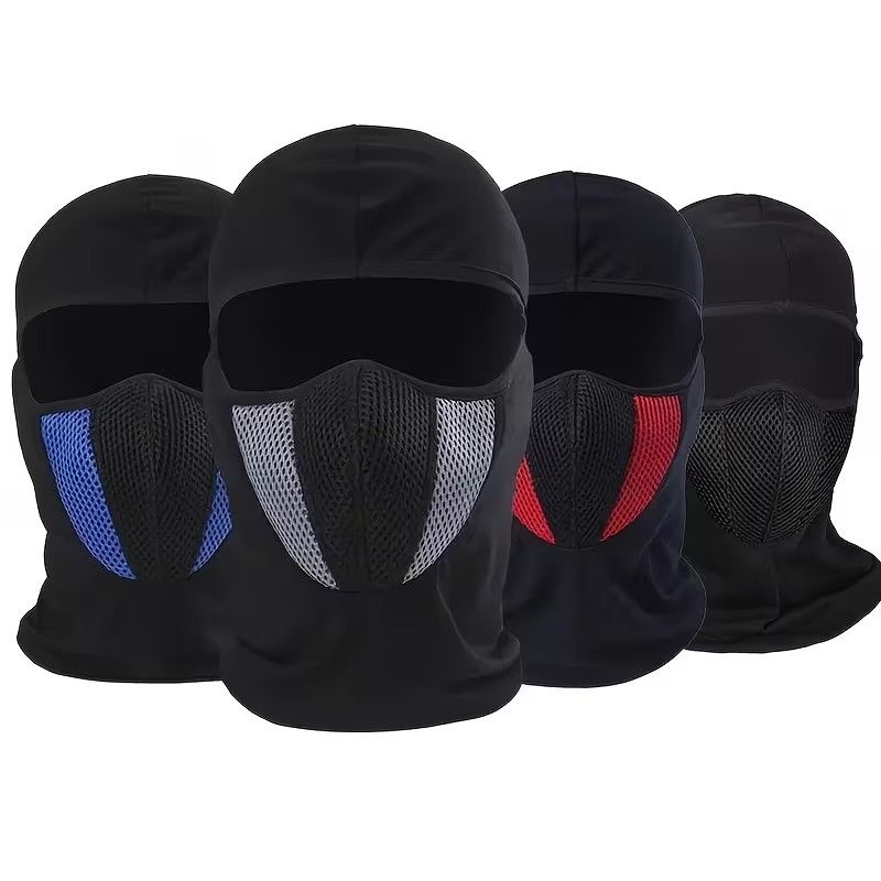 Motorcycle Riding Face Mask Balaclava Face Mask for Cycling & Motorcycle Riding - Breathable, Adjustable Drawstring Design, Durable Polyester，Windproof Dust & Sun Protection