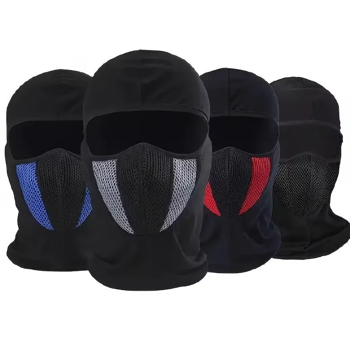 Motorcycle Riding Face Mask Balaclava Face Mask for Cycling & Motorcycle Riding - Breathable, Adjustable Drawstring Design, Durable Polyester，Windproof Dust & Sun Protection
