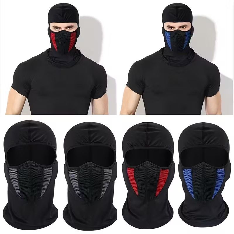 Motorcycle Riding Face Mask Balaclava Face Mask for Cycling & Motorcycle Riding - Breathable, Adjustable Drawstring Design, Durable Polyester，Windproof Dust & Sun Protection