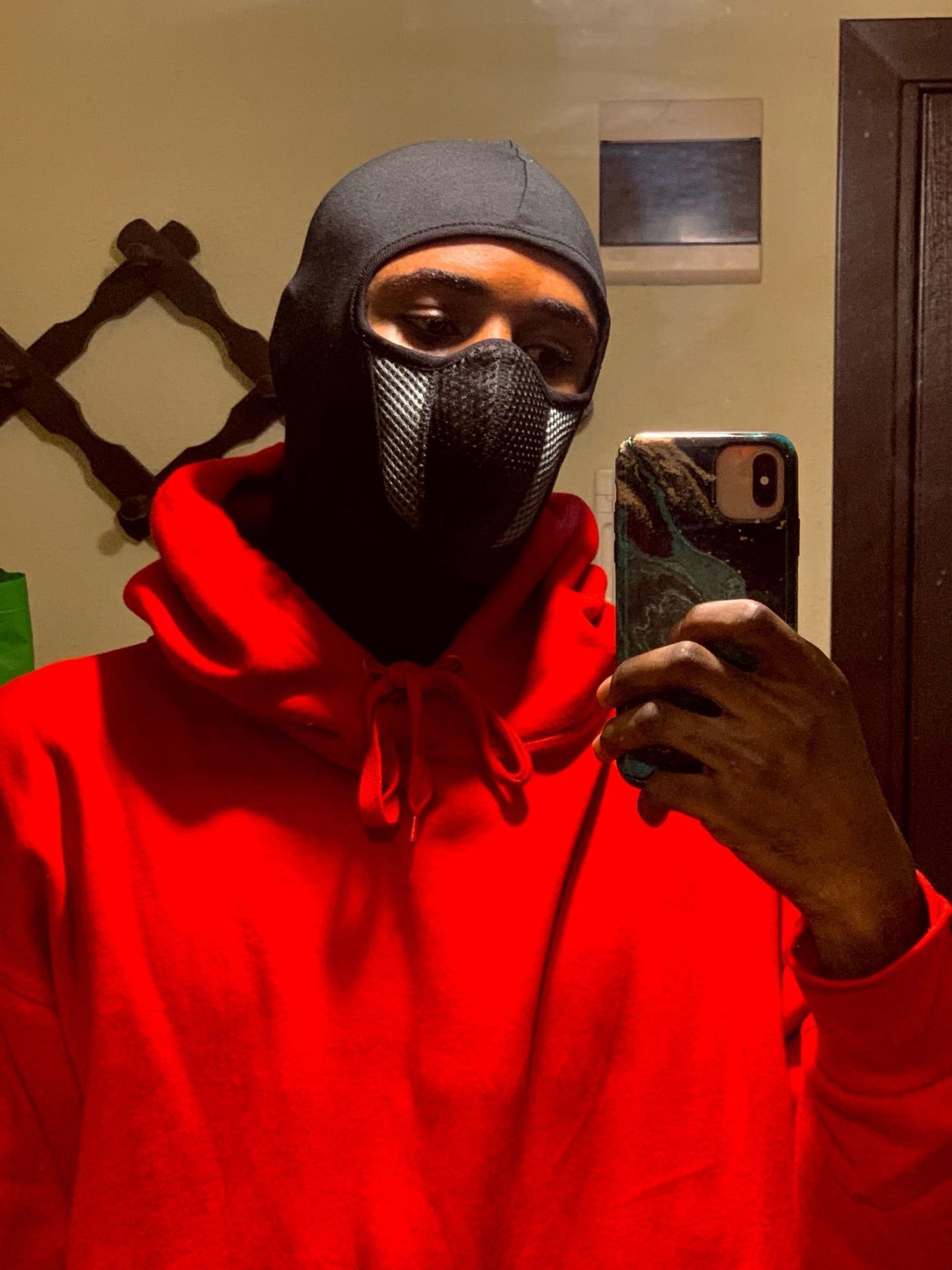 Motorcycle Riding Face Mask Balaclava Face Mask for Cycling & Motorcycle Riding - Breathable, Adjustable Drawstring Design, Durable Polyester，Windproof Dust & Sun Protection