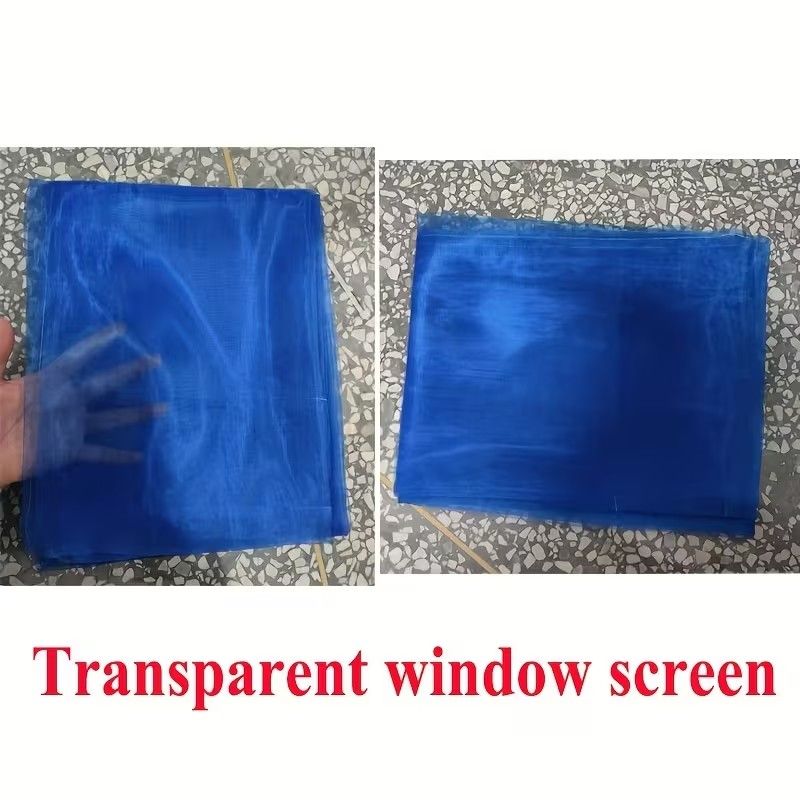 2pcs Lightweight Solid Color Transparent Window Screening House Decor Window Curtain Panel Sheer Polyester-Rod Pocket Design for Easy Hanging, Perfect for Bedroom & Living Room Decor