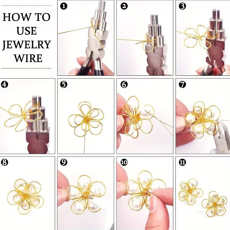 1 Roll 0.4mm Sturdy Copper Wire Beading Wire for Bracelet Necklace DIY Jewelry Making Accessories,Copper Jewelry Beading Wire 8m Long /Roll for Making DIY Necklace Bracelet Earrings Jewelry Gift Garde