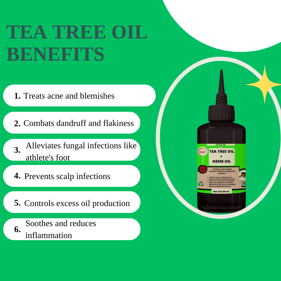 Tea Tree with Neem Oil and Turmeric, Papaya, Oats & Shea Butter Soap  Pack - Fights Acne and Pimples , Evens Skin Tone,  Clears Dark Spots