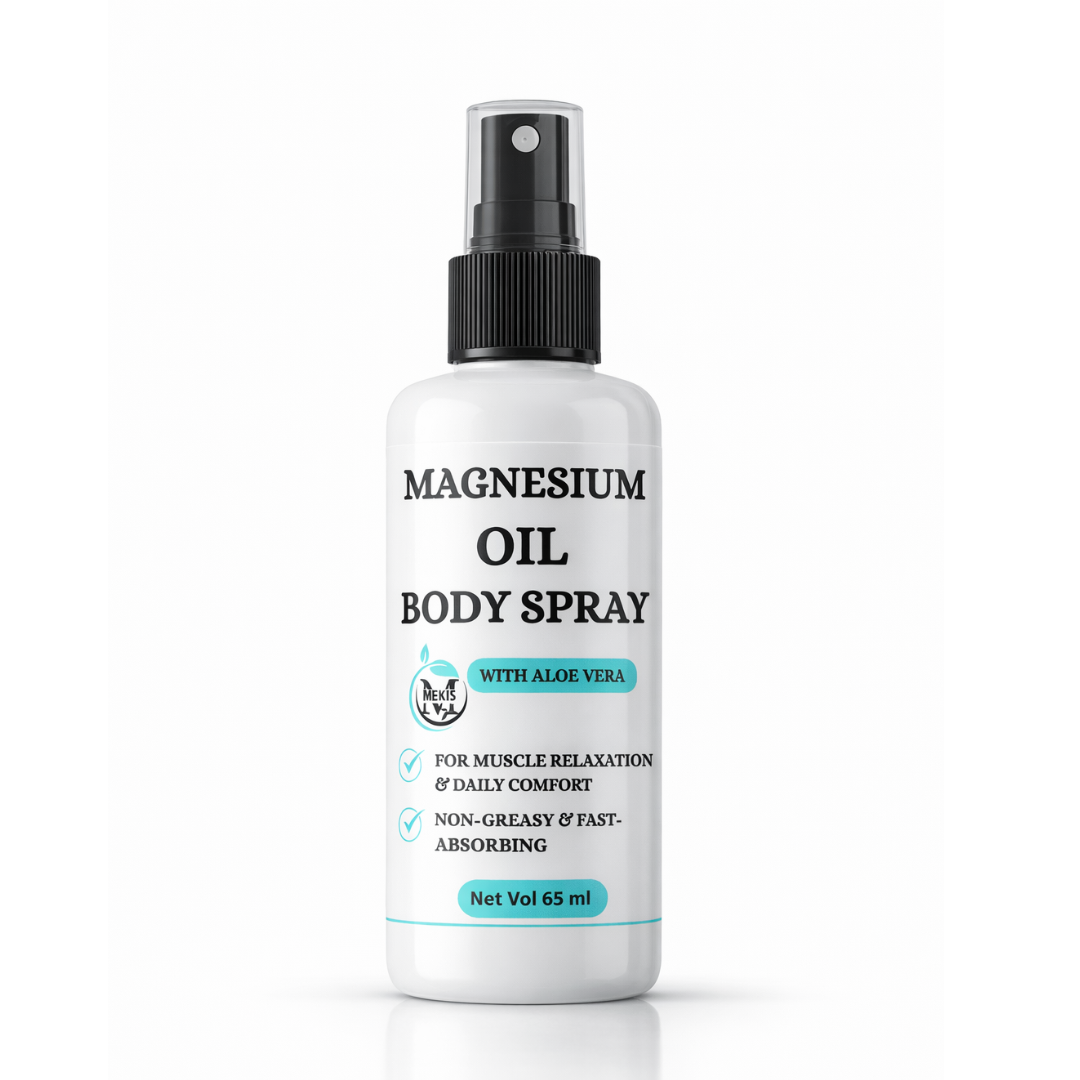 Magnesium Oil Body Spray with Aloe Vera - Supports relief from muscle tension and stiffness