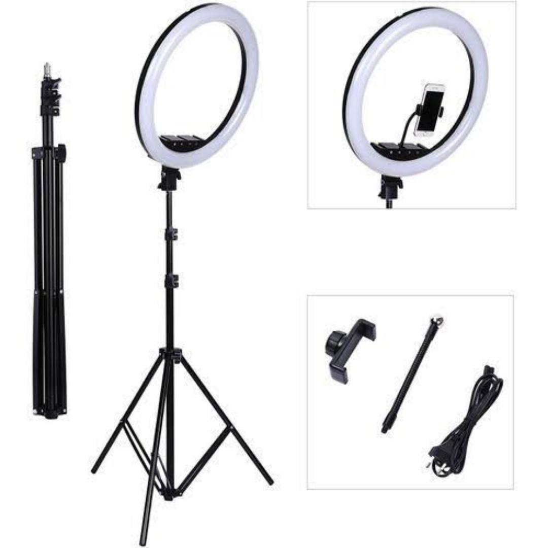 10 Inch Ring Light With 7ft (210CM) Tripod Stand