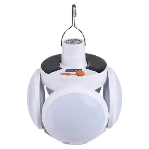3in1 solar lamp foldable Rechargeable Solar Emergency Light portable solar camping light Recheargable lantern for outdoor and home with  a handle