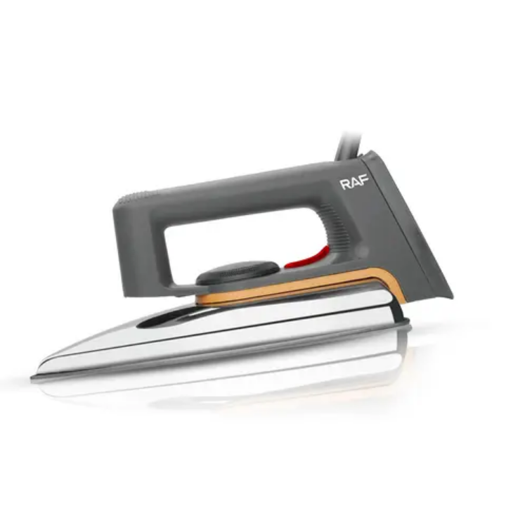 Original RAF nonstick soleplate iron 1600W professional Iron fast and efficient portable non stick iron box for quick and safe ironing experience with long term guarantee,best choice